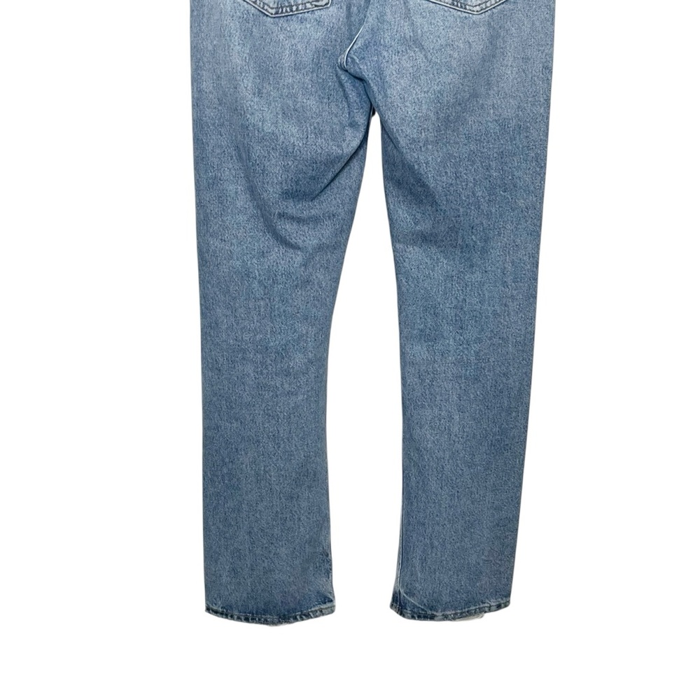 AGOLDE 90s High Rise Straight Jeans Women’s 27 Blue Casual Streetwear Distressed - Picture 7 of 14